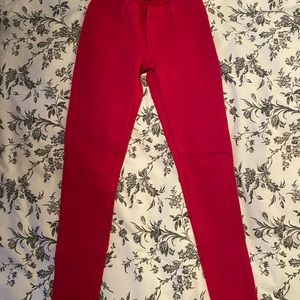 Fushia pants